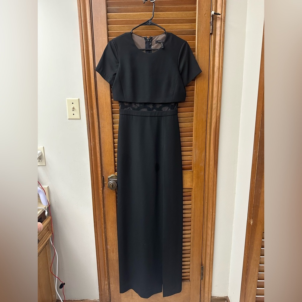 BCBGMAXAZRIA Black Evening Gown – Size 2
